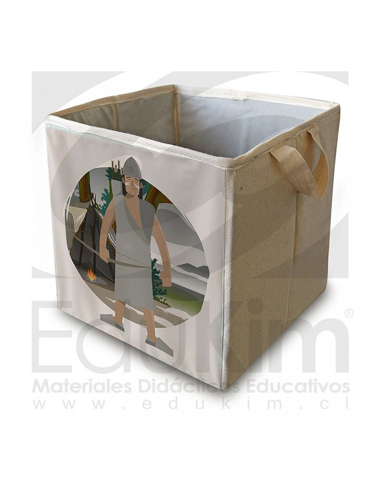 Caja plegable diseño Onas Hombre 26 cm