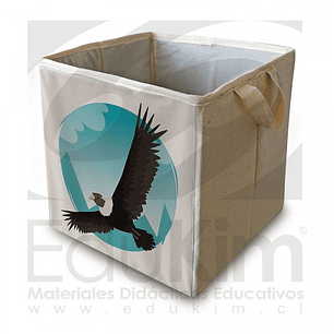 Caja plegable diseño condor 30 cm