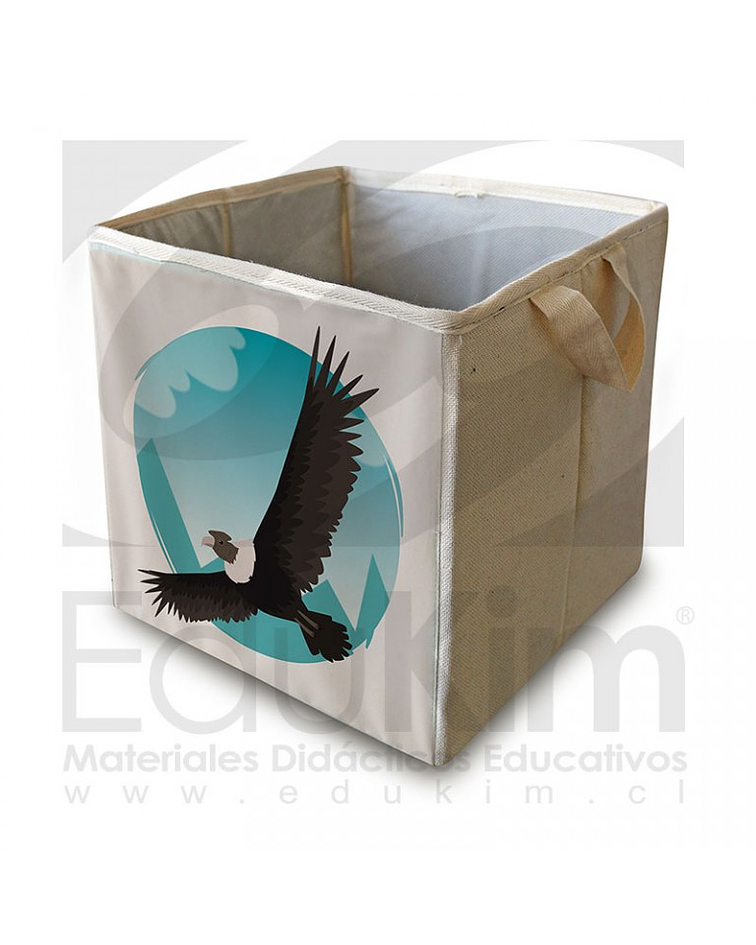 Caja plegable diseño condor 30 cm