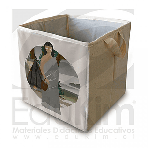 Caja plegable diseño Onas Mujer 30 cm