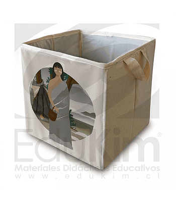 Caja plegable diseño Onas Mujer 30 cm