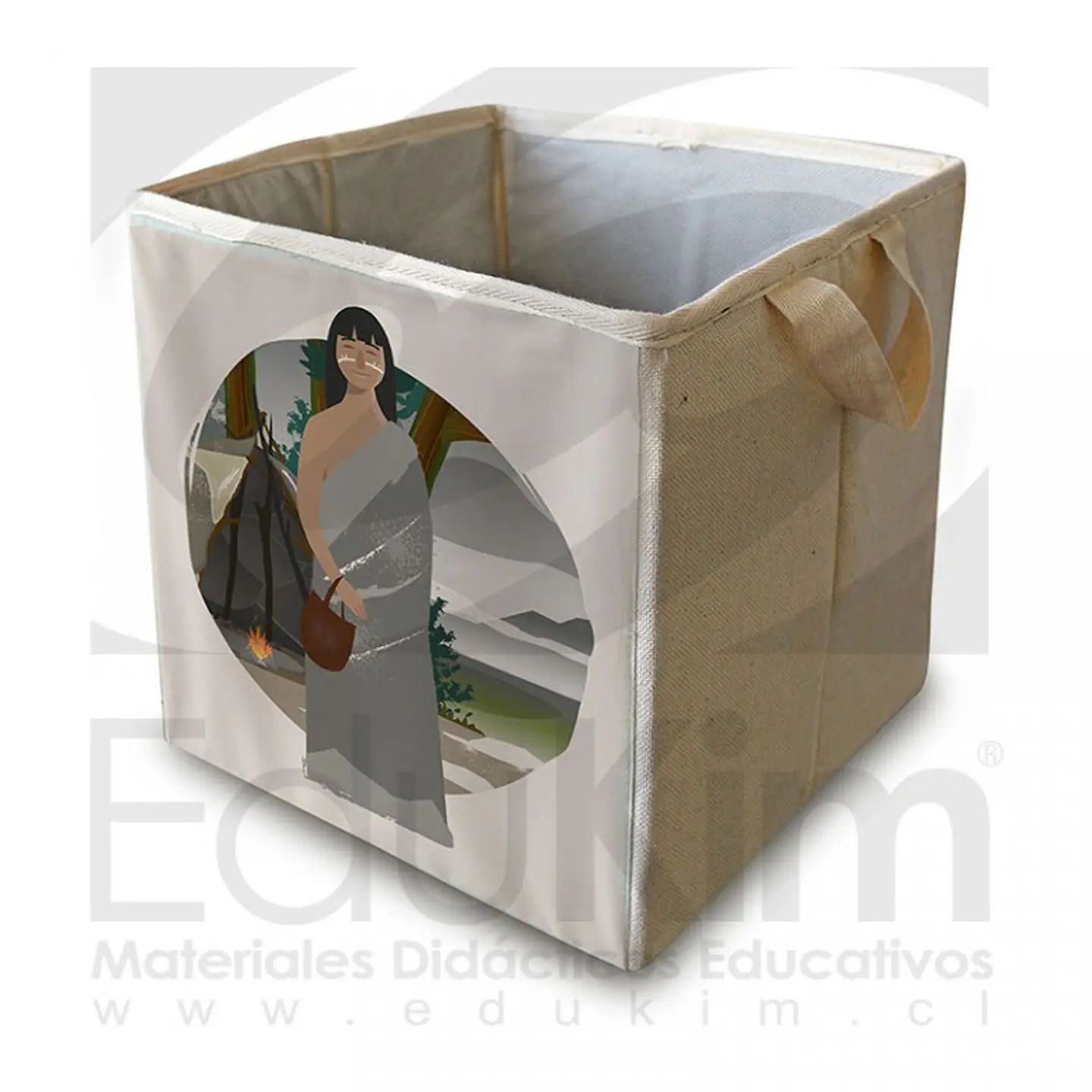 Caja plegable diseño Onas Mujer 30 cm 1