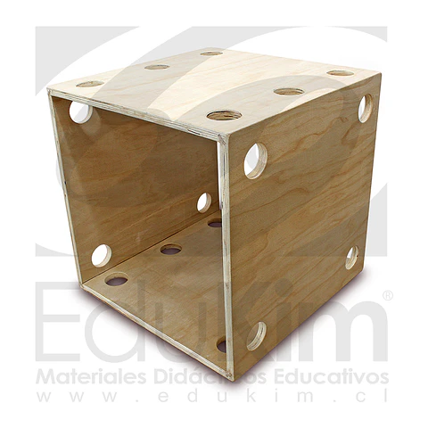 Set 4 Cubos actividades Pikler Edukim