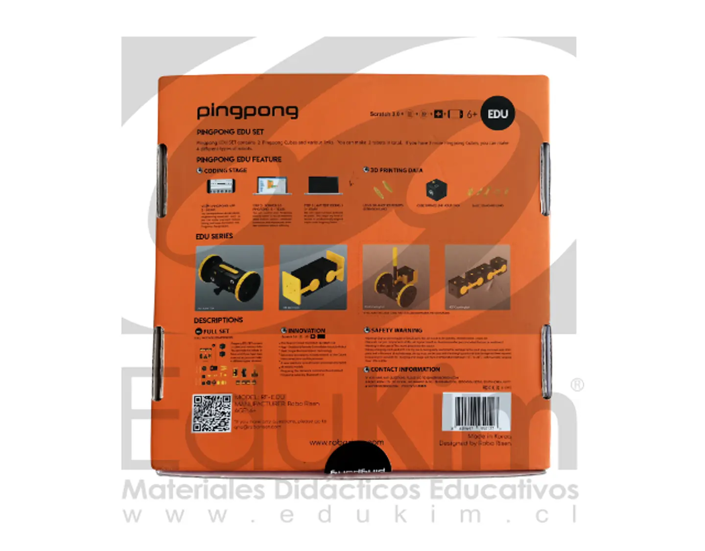 Set inicial de robótica PingPong 5