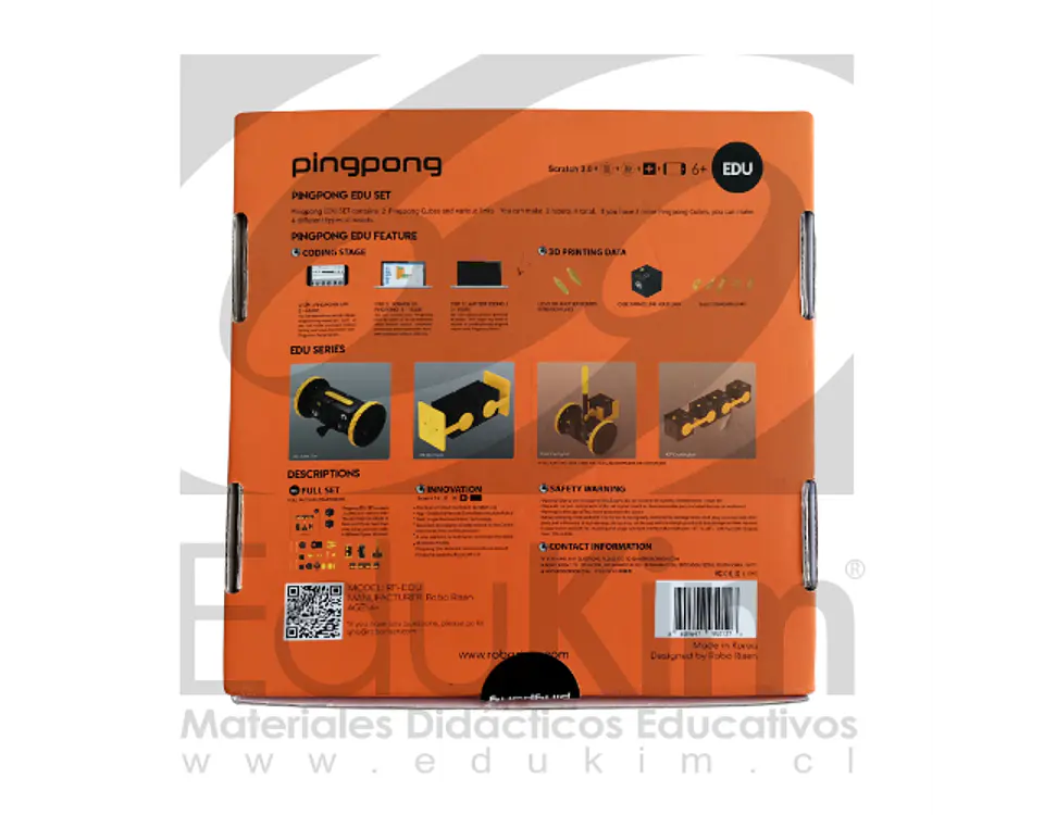 Set inicial de robótica PingPong 5