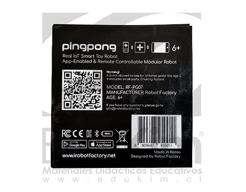 Cubo individual PingPong