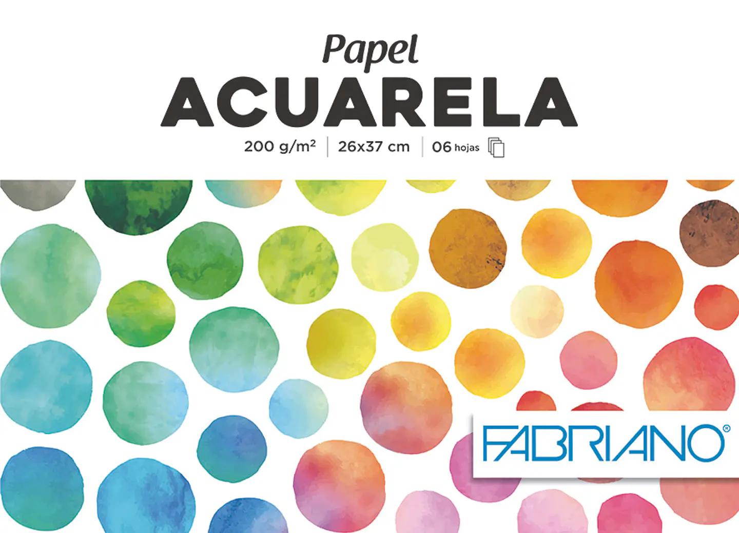 Sobre Papel Acuarela 200G 6 Pliegos 1