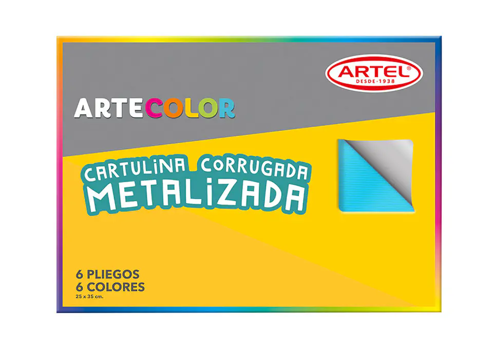 ARTECOLOR CORRUGADO METÁLICO 1