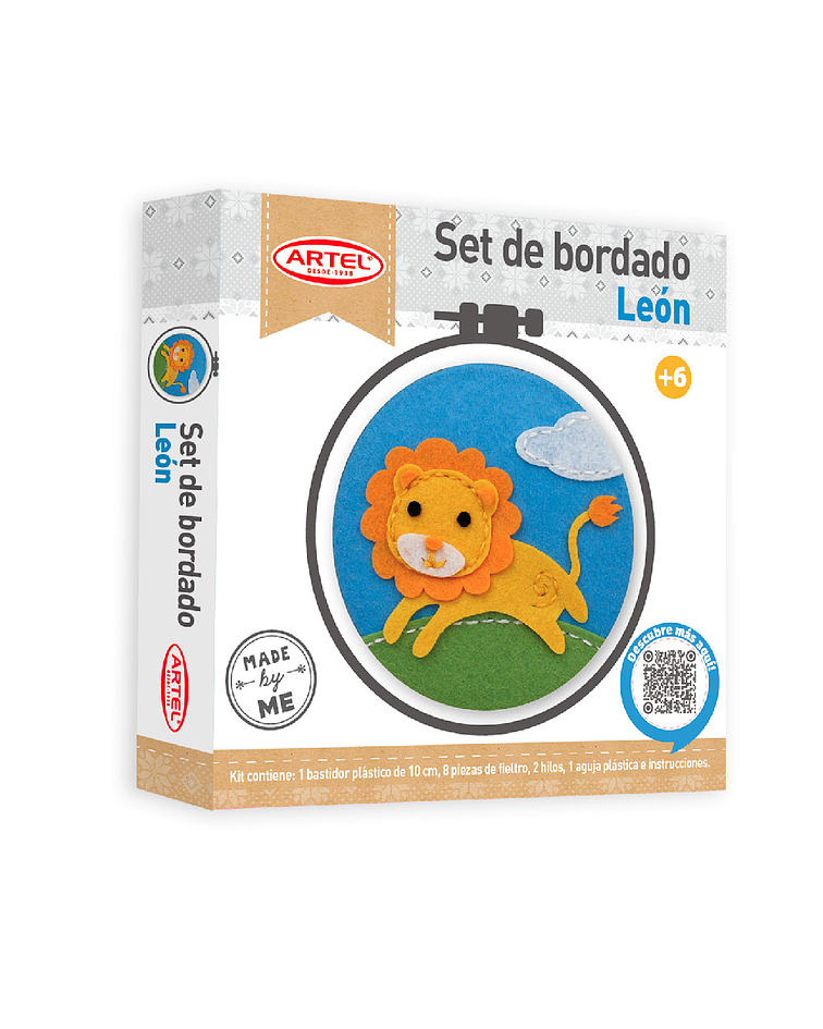 Set Bordado Infantil León