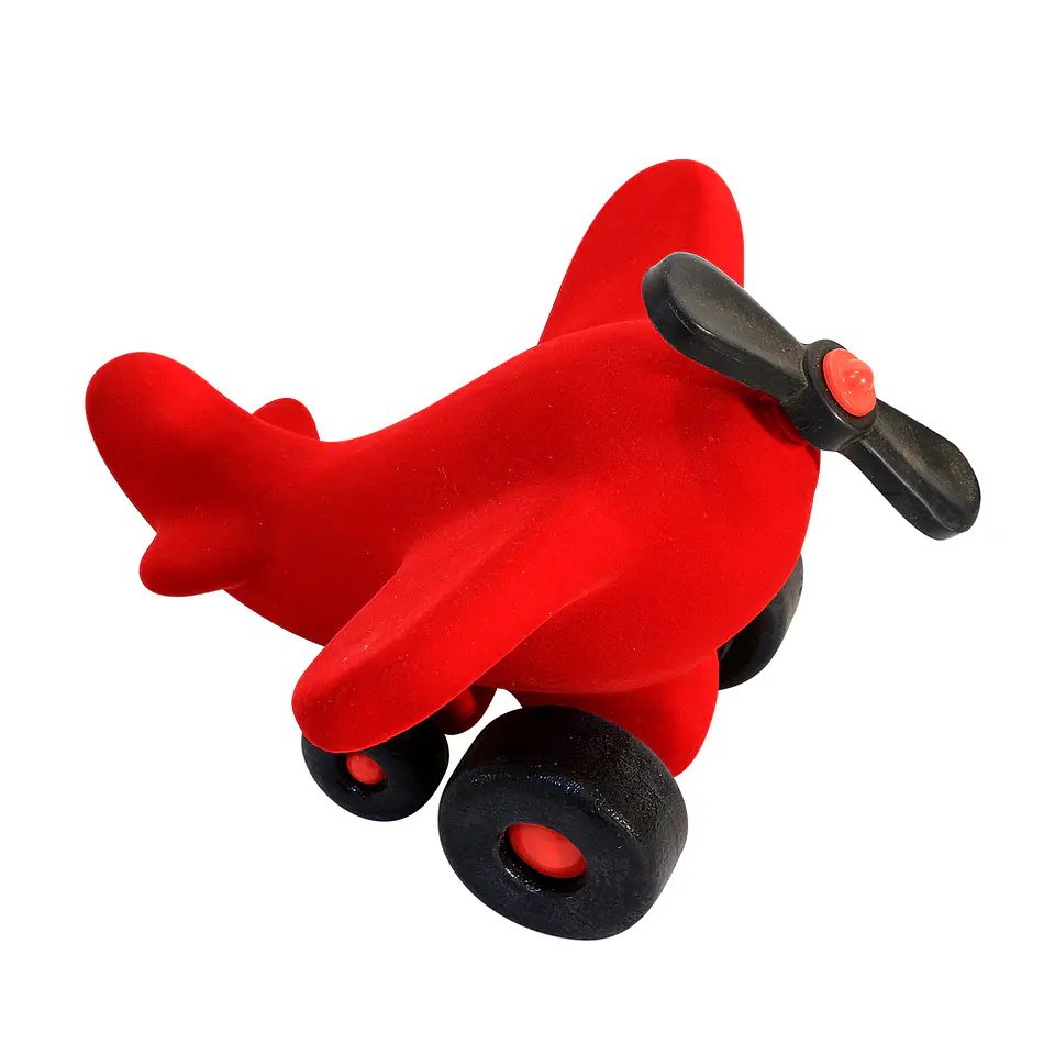 Avioneta con hélice Rojo 1