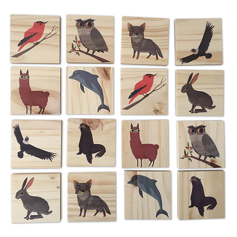 Memorice de fauna Chilena