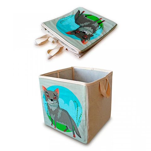 Caja plegable diseño Zorro Chilote 26 cm