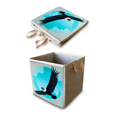 Caja plegable diseño Condor 26 cm