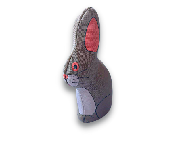 Peluche blanco conejo