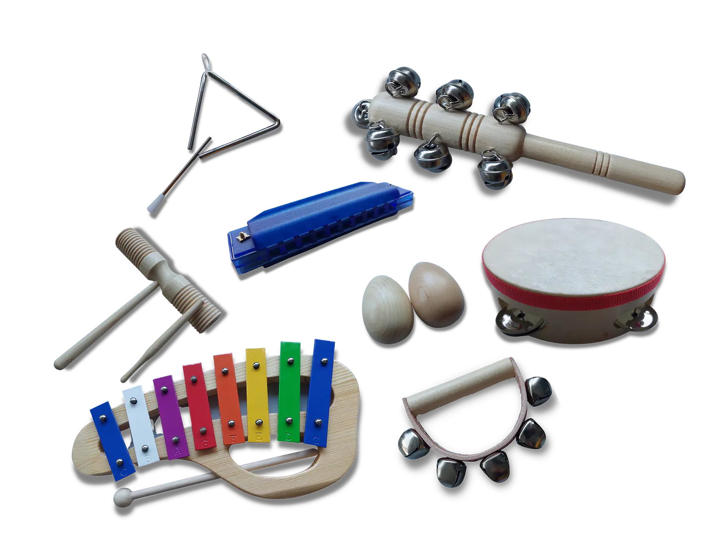 Set 8 instrumentos musicales 1