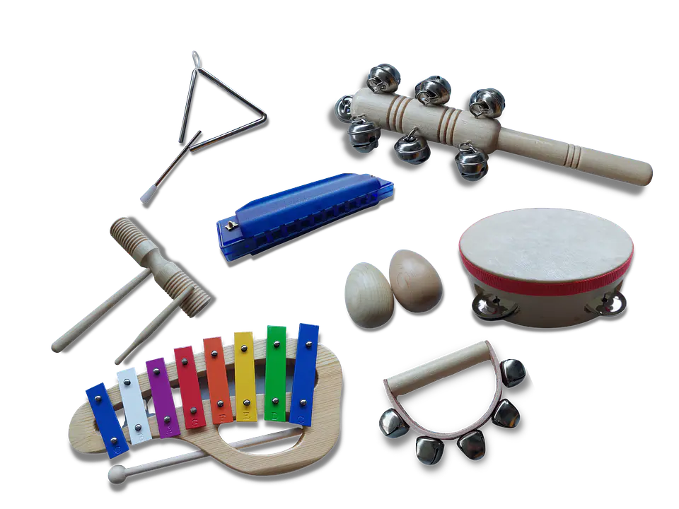 Set 8 instrumentos musicales 1