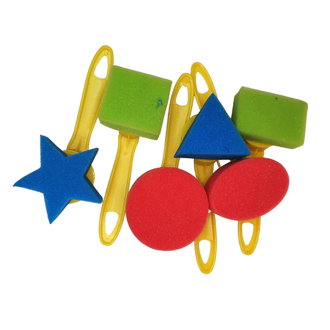 Set de 6 Timbres de esponja