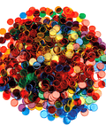 Contadores de colores translúcidos 1000 Pzas
