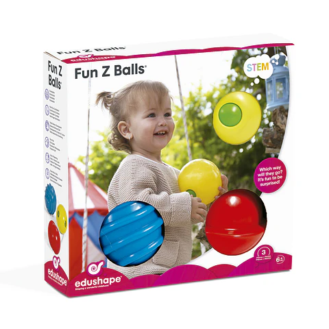 Set de 3 Pelotas divertidas Z
