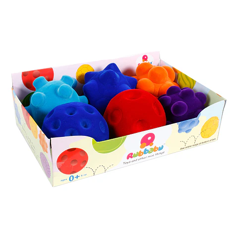 Pelotas motas y hoyitos 6 Uds. 