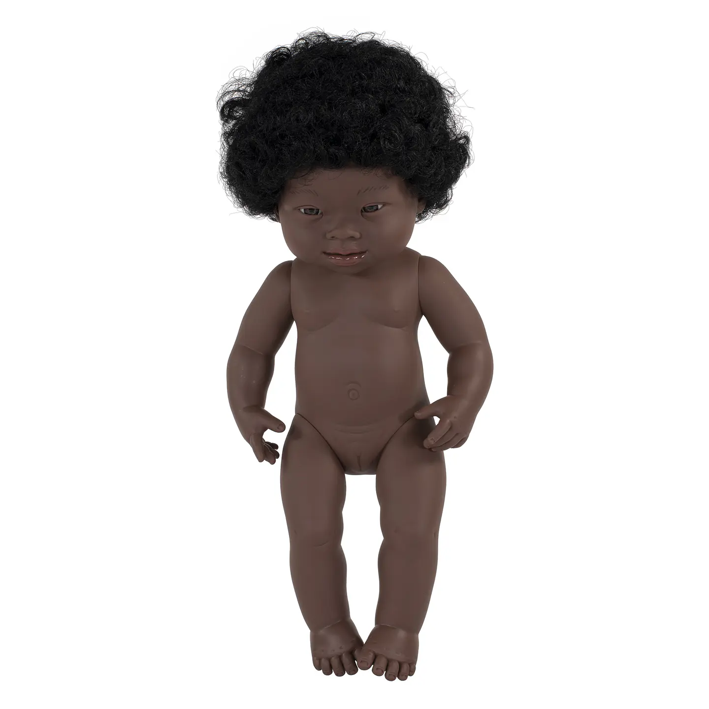 Muñeca Kamal Síndrome Down 38 cm sin ropa 3