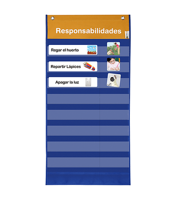 Pocket Chart Organizador responsabilidad