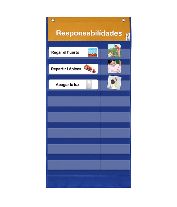 Pocket Chart Organizador responsabilidad