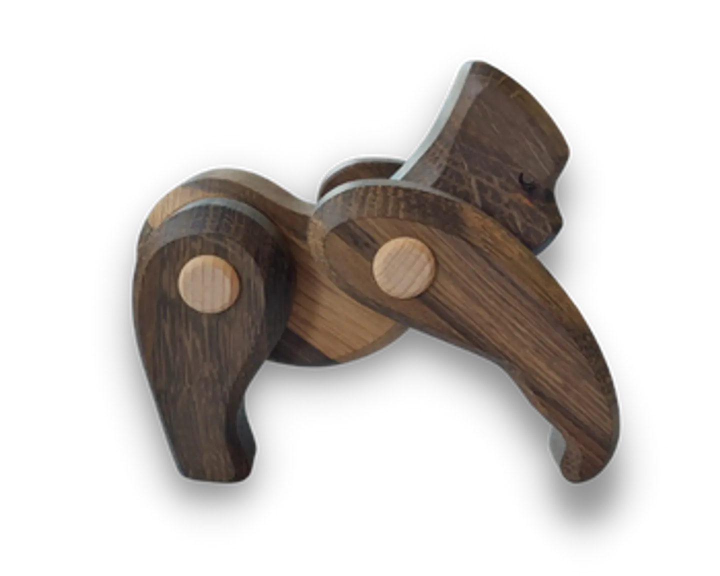 Gorila de madera articulado 1