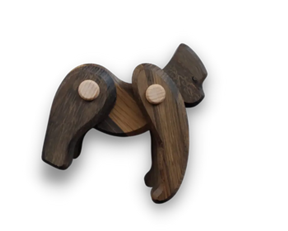 Gorila de madera articulado 3