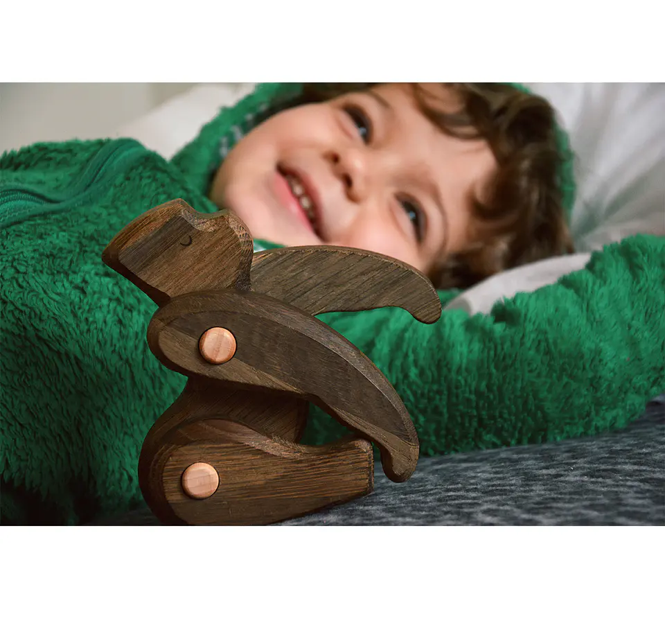 Gorila de madera articulado 4