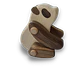 Panda de madera articulado - Miniatura 3