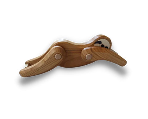 Oso Perezoso de madera articulado