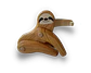 Oso Perezoso de madera articulado - Miniatura 3
