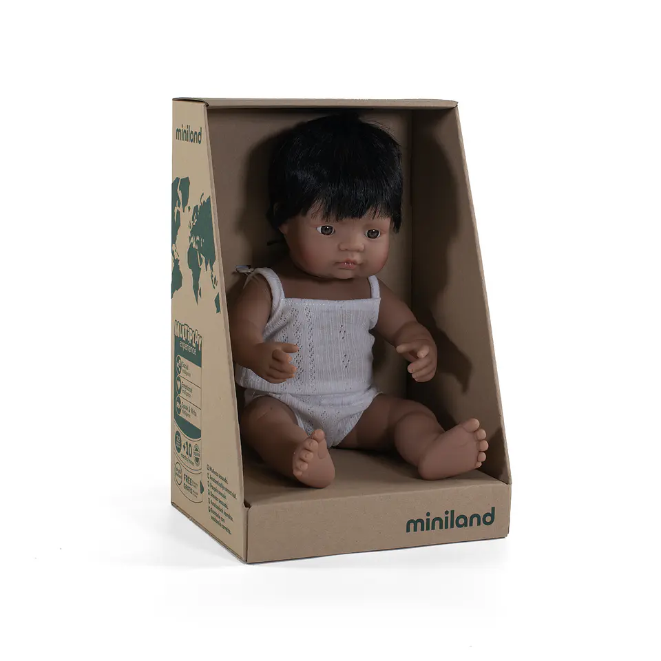 Muñeco Bernardo - 38cm con ropa interior 3