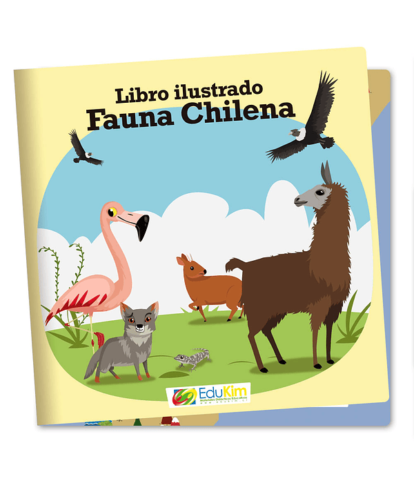 Libro de Tela Fauna de Chile