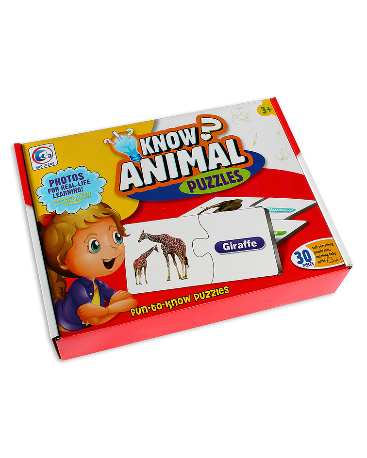 Puzle "Know Animal" (Animales)