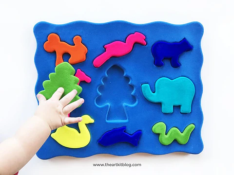 Encaje animales 3D