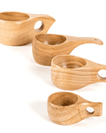 Set de 4 pocillos de madera TTS