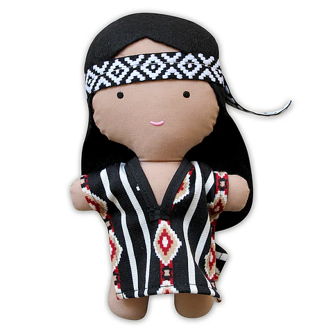 Set de 4 Muñecos de tela Diseño Etnias