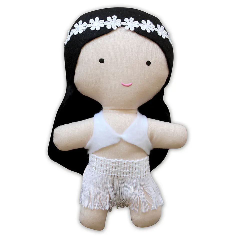 Set de 4 Muñecos de tela Diseño Etnias 5