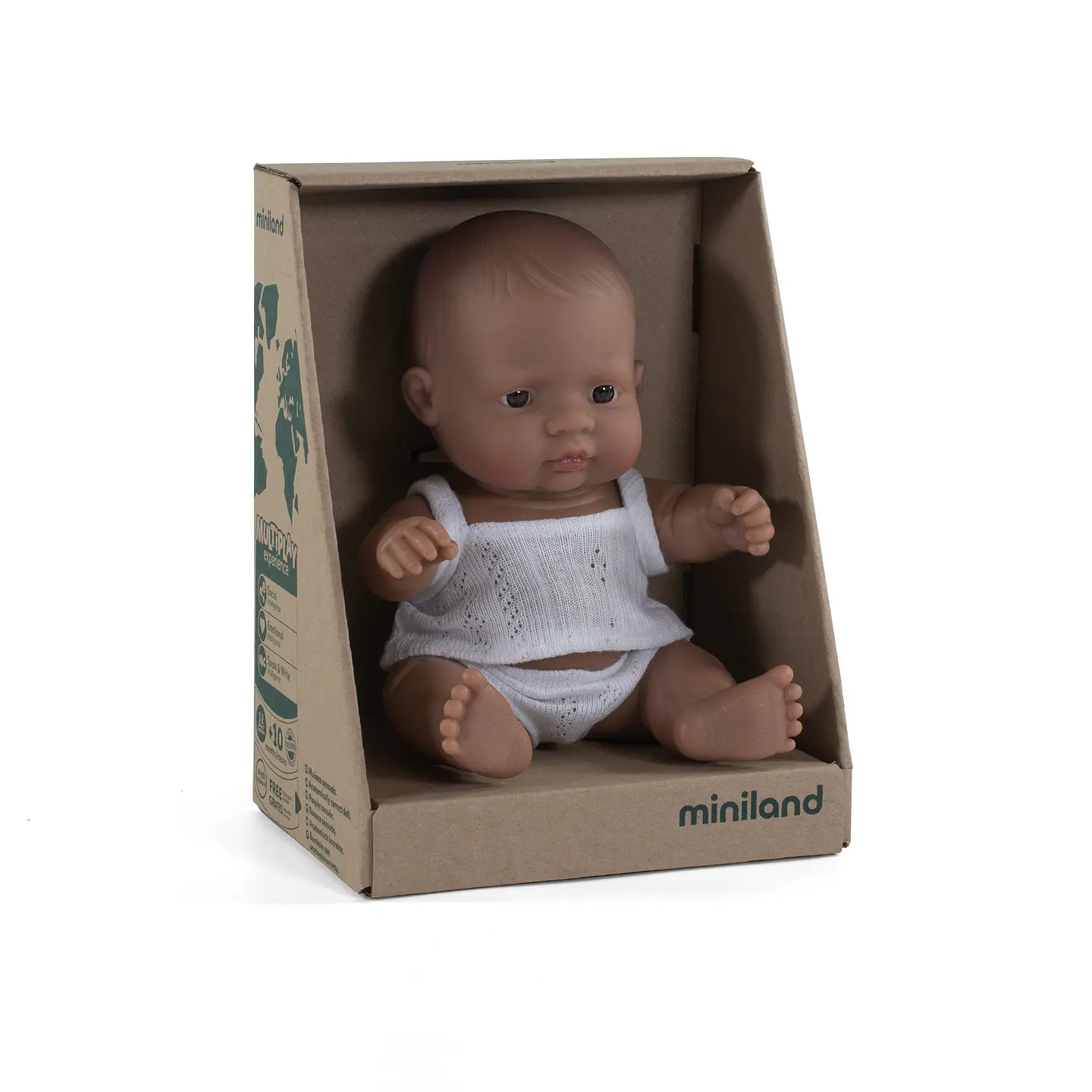 Muñeco Nicolás - 21cm con ropa interior 2