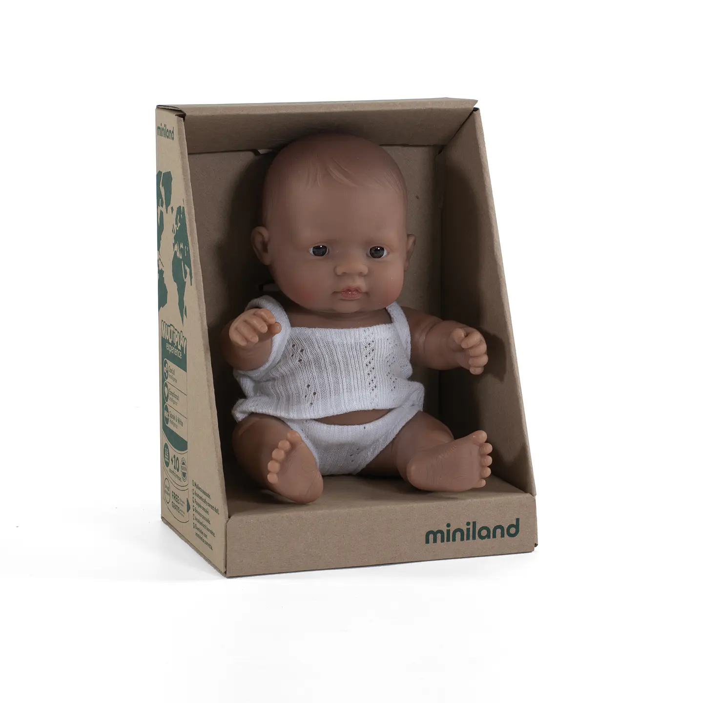Muñeca Carla - 21cm con ropa interior 2