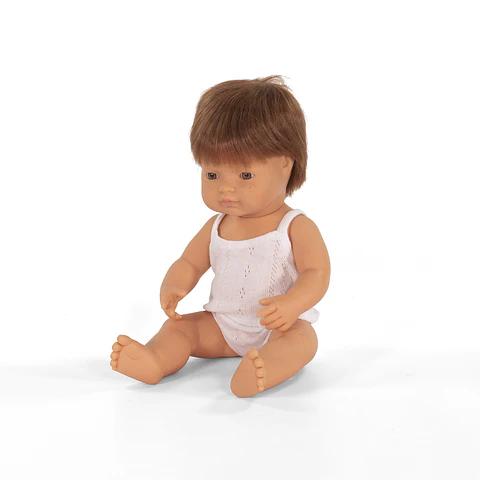 Muñeco Colin 38 cm niño con ropa interior