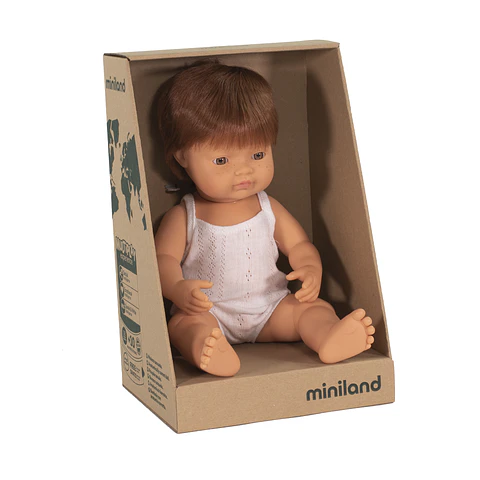 Muñeco Colin 38 cm niño con ropa interior