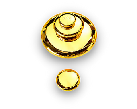 Construcción piedras espejo color oro 4 Pzas. 