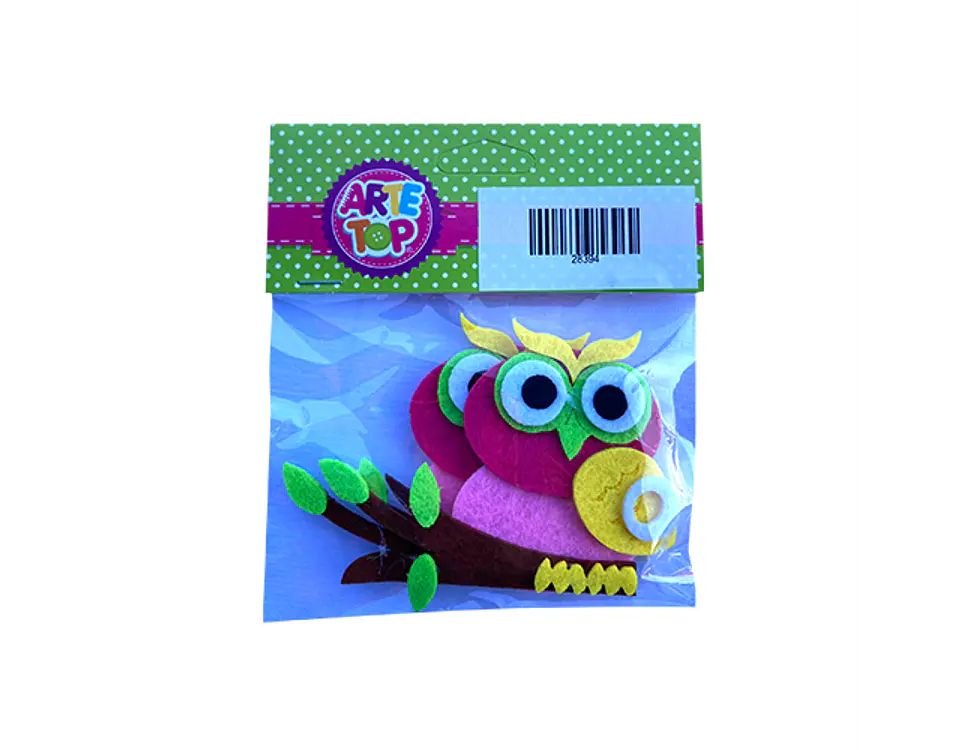 Set Búhos paño lenci 1