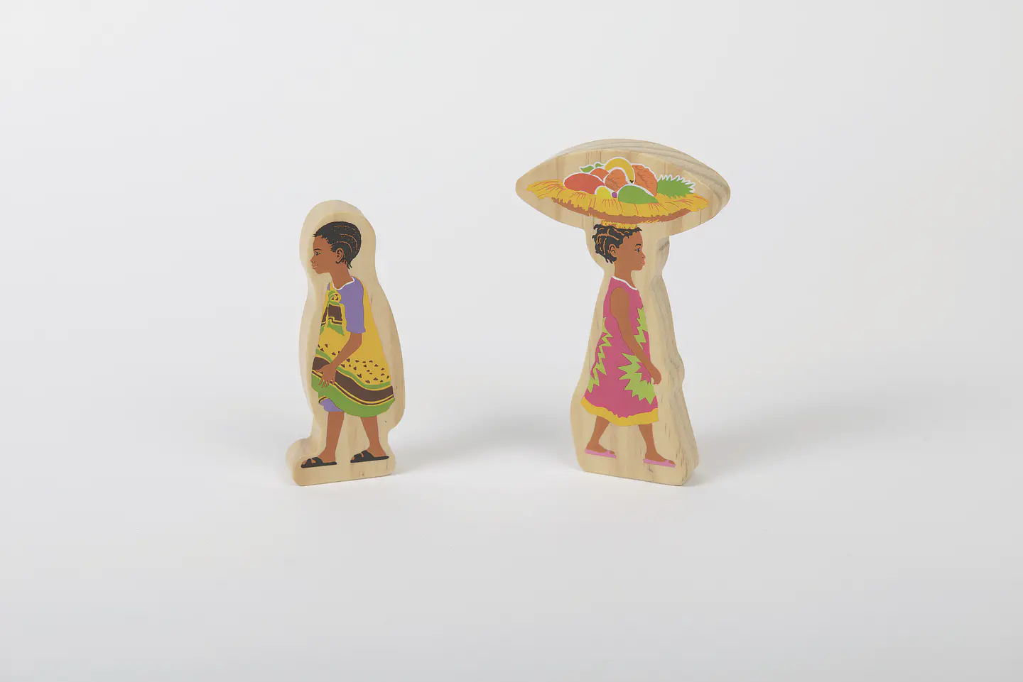 Figuras de Madera Animales y Personajes de África 4