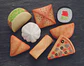 Piedras sensoriales - Alimentos del mundo - Miniatura 2