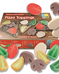 Piedras sensoriales - Trozos de Pizza