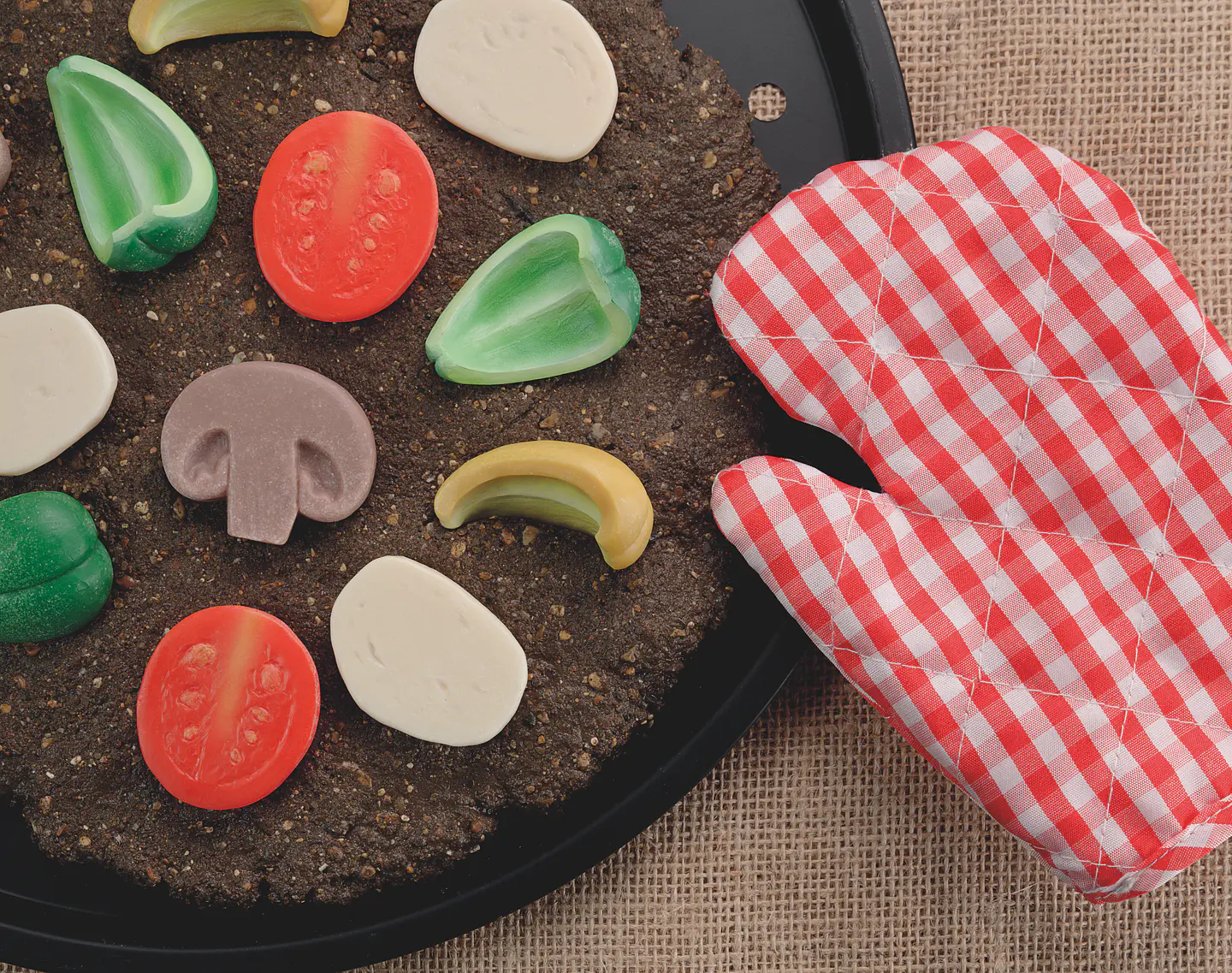 Piedras sensoriales - Trozos de Pizza 7